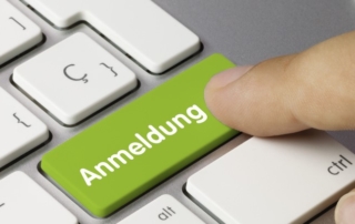 Anmeldebutton